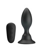 mr play - anal plug with vibration black remote control