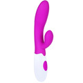 pretty love - flirtation vibrador con estimulador clitoris alvis