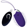 intense - flippy ii vibrating egg with remote control purple