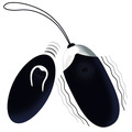 intense - flippy ii vibrating egg with remote control black