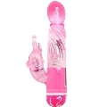 baile - multispeed vibrator with pink stimulator