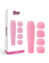 glossy - kurt pocket massager pink D-221113