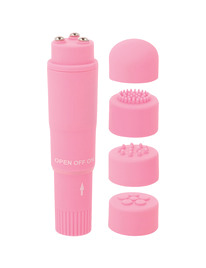 glossy - pocket kurt masajeador rosa