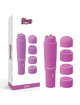 Glossy - pocket kurt masajeador lila
