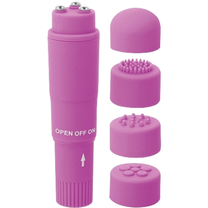 glossy - pocket kurt masajeador lila