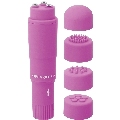 Vibrador de Bolso Glossy Kurt Roxo 10 cm