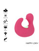 Happy loky - dedal pato estimulador de silicona recargable duckymania