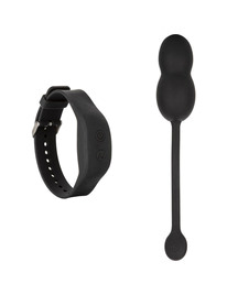 california exotics - bolas kegel de silicona con control remoto negro