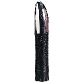 seven creations - vibrador plateado / negro