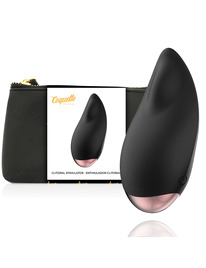 coquette toys - estimulador clÍtoris negro / gold gota