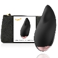 coquette toys - clitorial stimulator black / gold drop