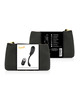 coquette toys - huevo control remoto recargable negro / gold