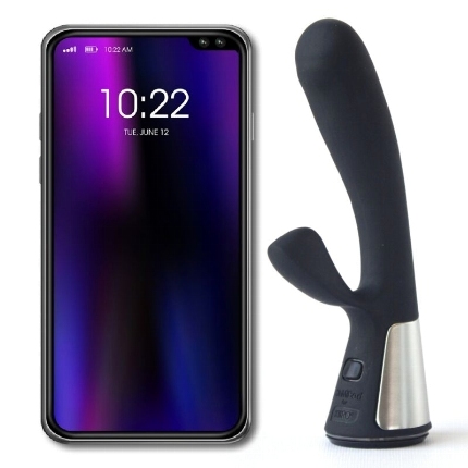 Vibrador Rabbit Kiiroo OhMiBod Fuse com Comando e App,D-227171