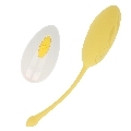ohmama - textured vibrating egg 10 modes yellow