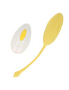 ohmama - textured vibrating egg 10 modes yellow D-227202