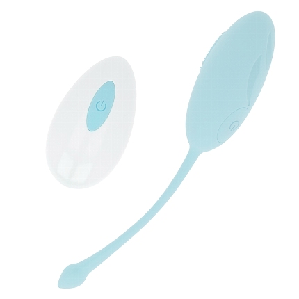 ohmama - textured vibrating egg 10 modes blue D-227203