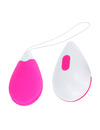 ohmama - textured vibrating egg 10 modes pink and white D-227205