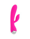 ohmama - rechargeable vibrator with rabbit 10 vibration modes 19 cm D-227465