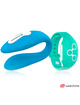 Vibrador para Casais Wearwatch Dual Azul&Verde,D-227564