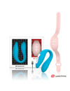 Vibrador para Casais Wearwatch Dual Azul&Rosa,D-227565