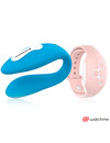 wearwatch - watchme dual technology vibrator indigo / pink D-227565