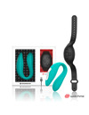 Vibrador para Casais Wearwatch Dual Verde&Jet,D-227567