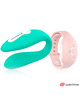 Vibrador para Casais Wearwatch Dual Verde&Rosa,D-227568