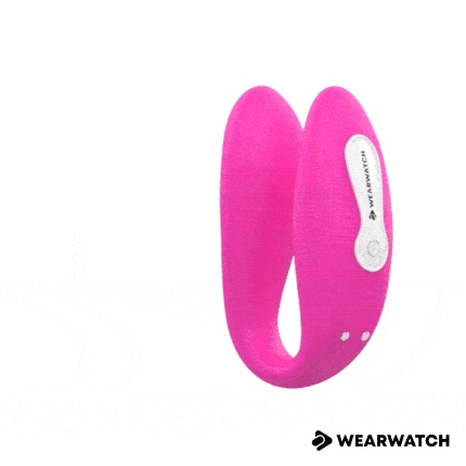 wearwatch - vibrador dual technology watchme fucsia / agua marina