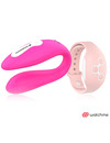 Vibrador para Casais Wearwatch Dual Rosa,D-227591