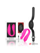 wearwatch - vibrador dual technology watchme fucsia /azabache