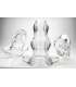 Plug Tunnel Double Perfect Fit Transparent XL 244007