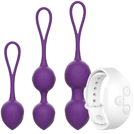 rewolution - rewobeads vibrating balls remote control with watchme technology D-228560