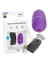 online - remote controlled vibrating egg purple D-230518