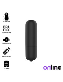 online - mini bala vibradora negro