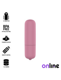 online - mini bala vibradora rosa