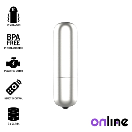 online - mini bullet vibe silver D-230522