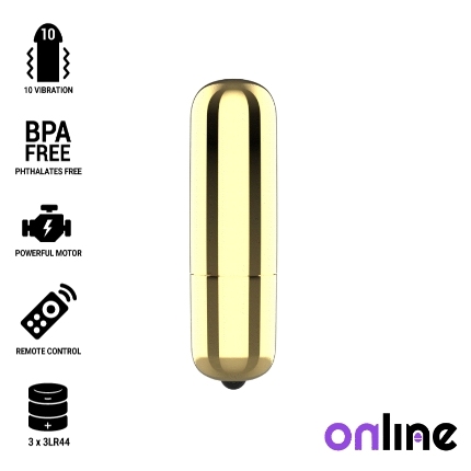 online - mini bullet vibe golden D-230523