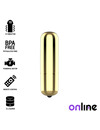 Bala Vibratória Online Dourada,D-230523