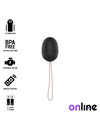 online - remote control vibrating egg s black D-230524