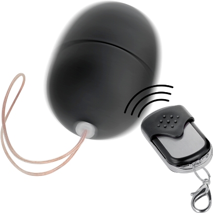 online - remote control vibrating egg s black D-230524