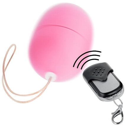 online - remote control vibrating egg s pink D-230525