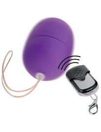 online - remote control vibrating egg s purple D-230526