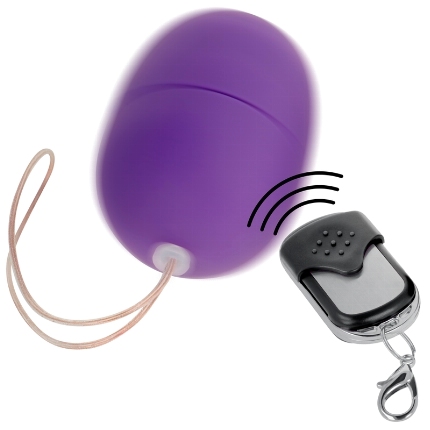online - remote control vibrating egg s purple D-230526