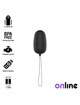 online - huevo vibrador control remoto m negro