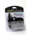 Plug Tunnel Double Perfect Fit Black M 244004