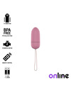 online - remote control vibrating egg l pink D-230531