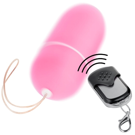 online - remote control vibrating egg l pink D-230531