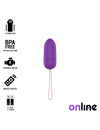 online - remote control vibrating egg l purple D-230532