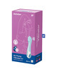 satisfyer - air pump vibrator 5+ vibrador punto g inflable app azul