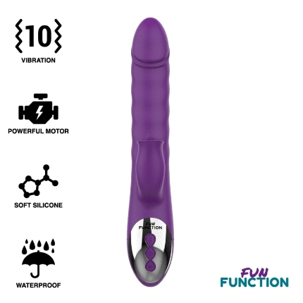 Vibrador Fun Function Zenda com Rotação,D-232438